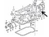VW Dichtung Kurbelgehäuse getriebeseitig - Dichtung für Gehäuse Wellendichtring