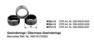 Mercedes Gewindebuchse für Vorkammer M35x1,5